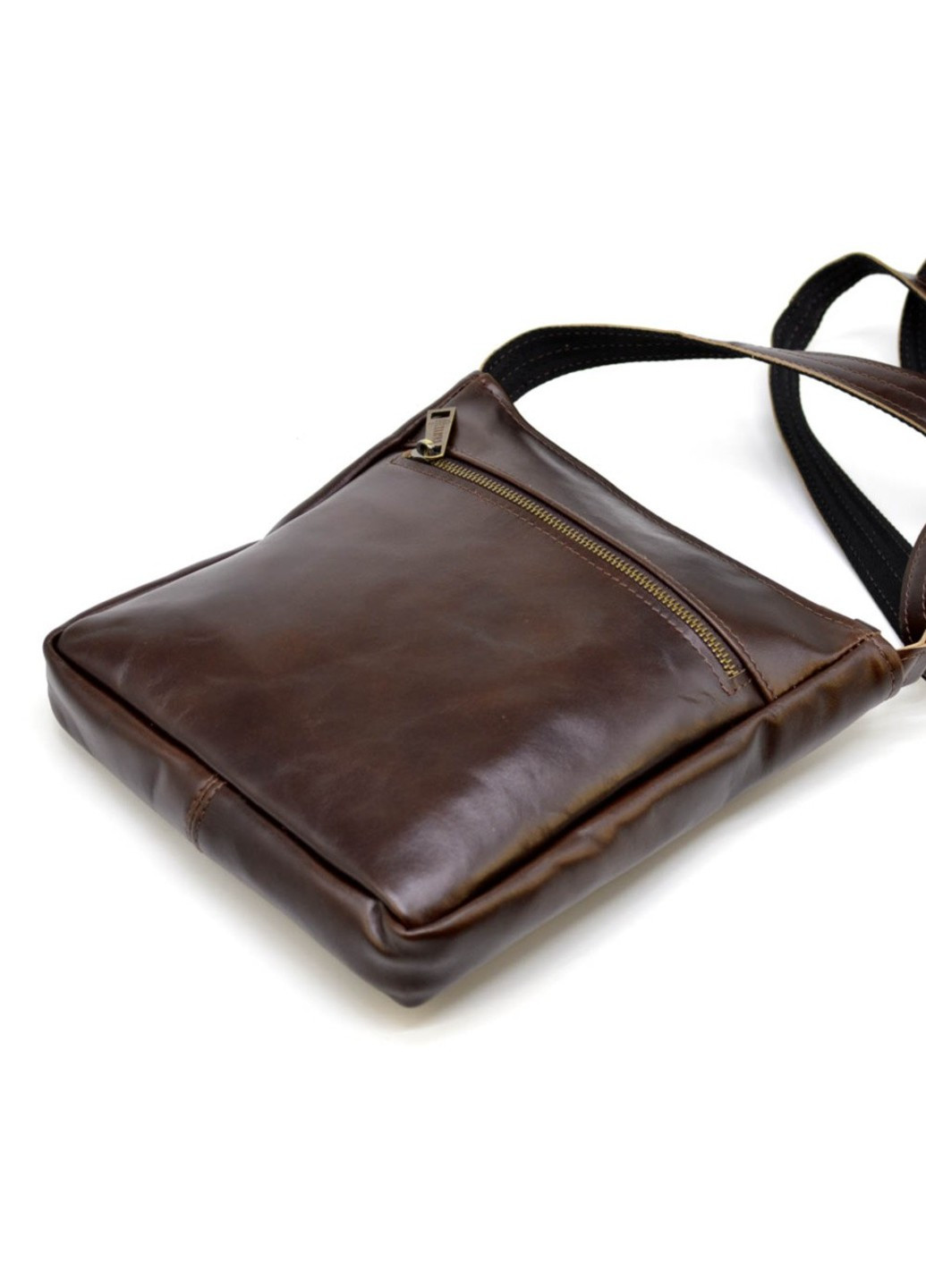 Мужская кожаная коричневая сумка Алькор gca-1300-3md TARWA (272597004)