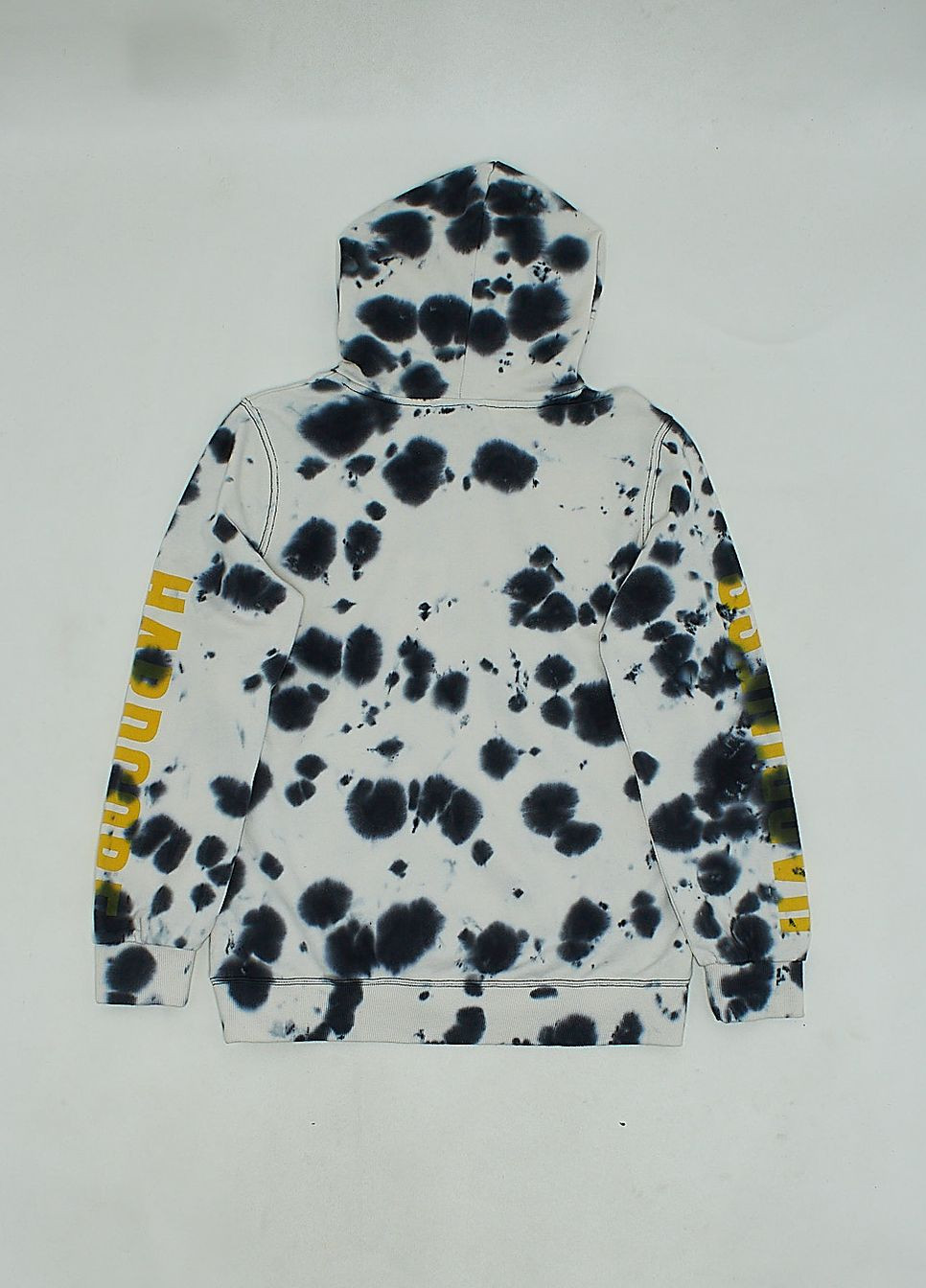 Худі фліс,білий-чорний з принтом, Wesc (263693701)