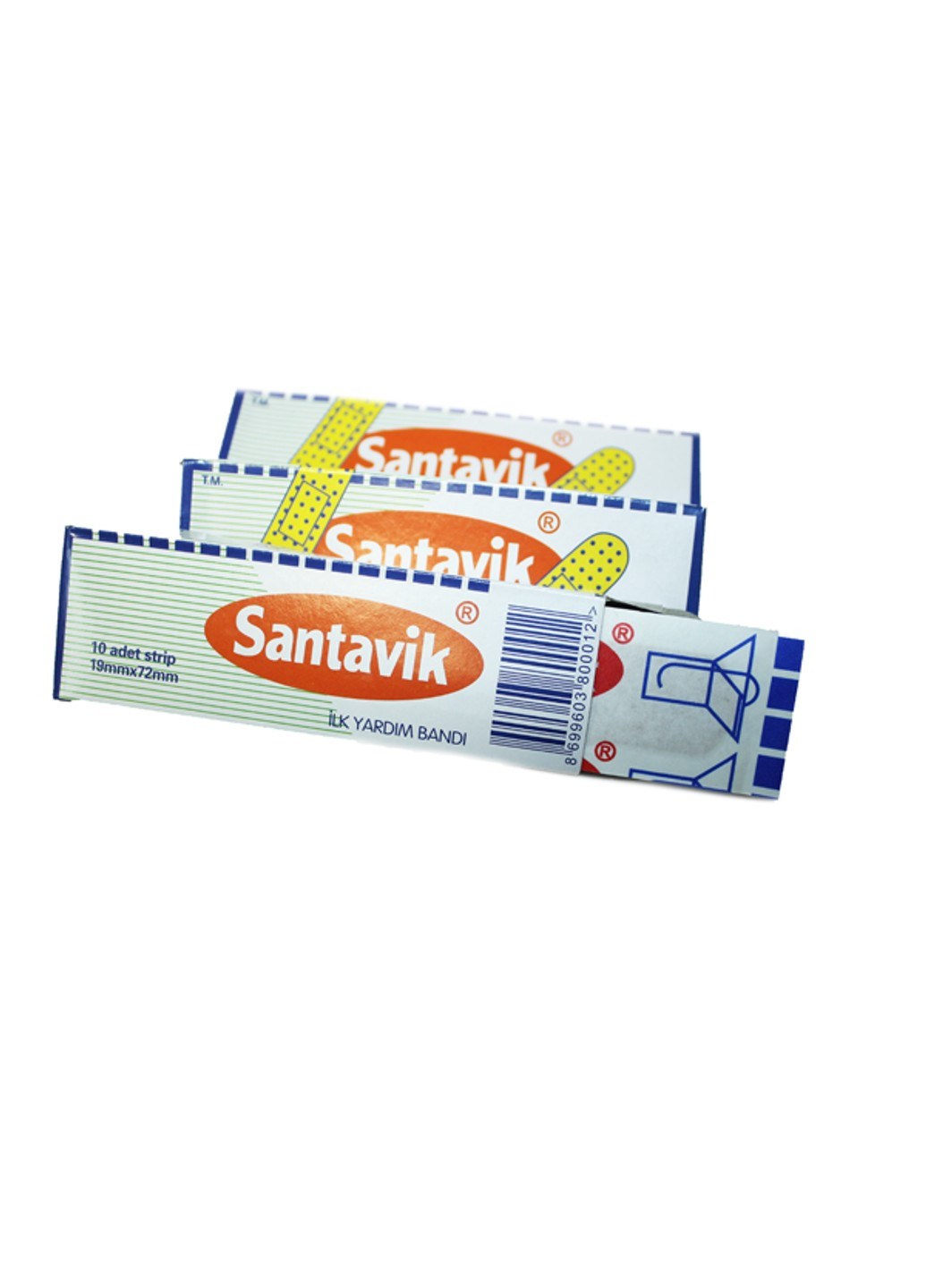 Пластырь бактерицидный Santavik 10шт FROM FACTORY (260742394)