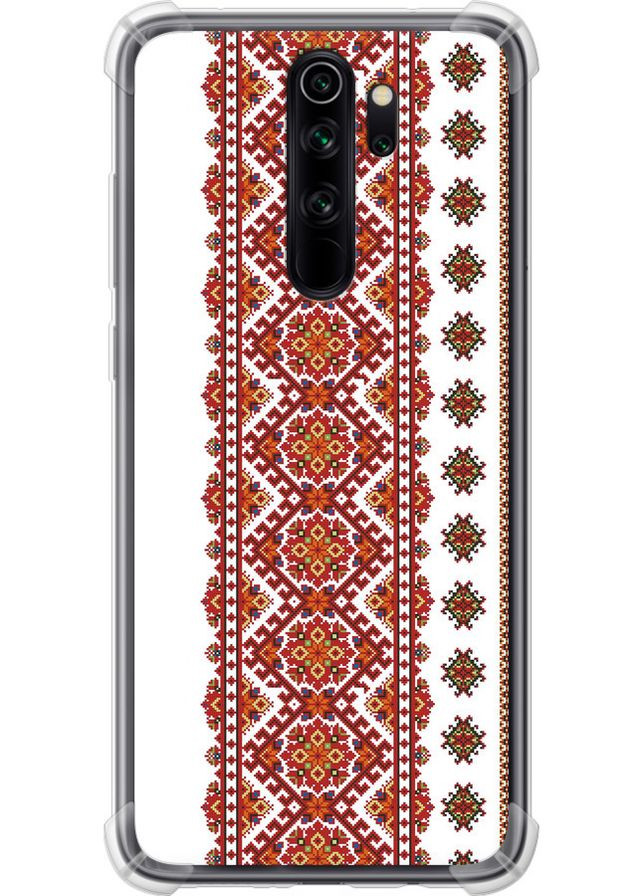 Силіконовий протиударний с посиленими кутами чохол 'Вишиванка 13' для Endorphone Xiaomi Redmi Note 8 Pro (269344086)