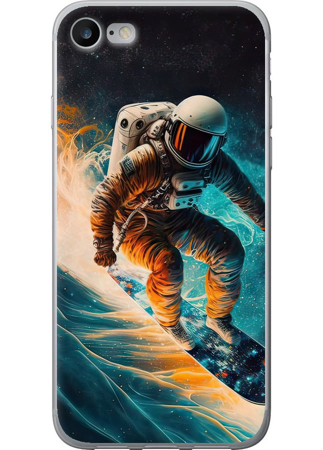 2D пластиковий чохол 'Сноубордист' для Endorphone Apple iPhone SE 2020 (258085651)