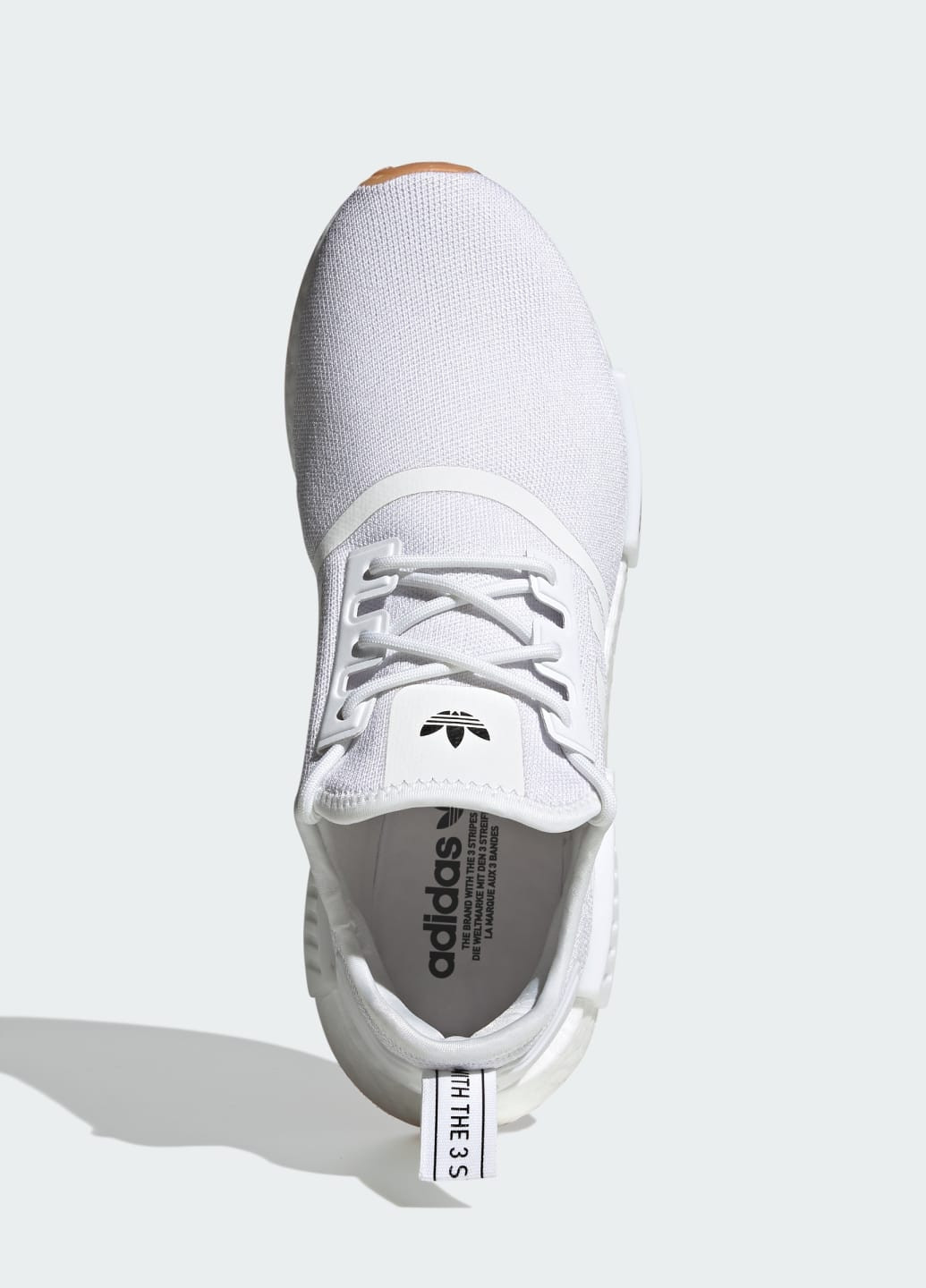 Білі всесезонні кросівки nmd_r1 primeblue adidas