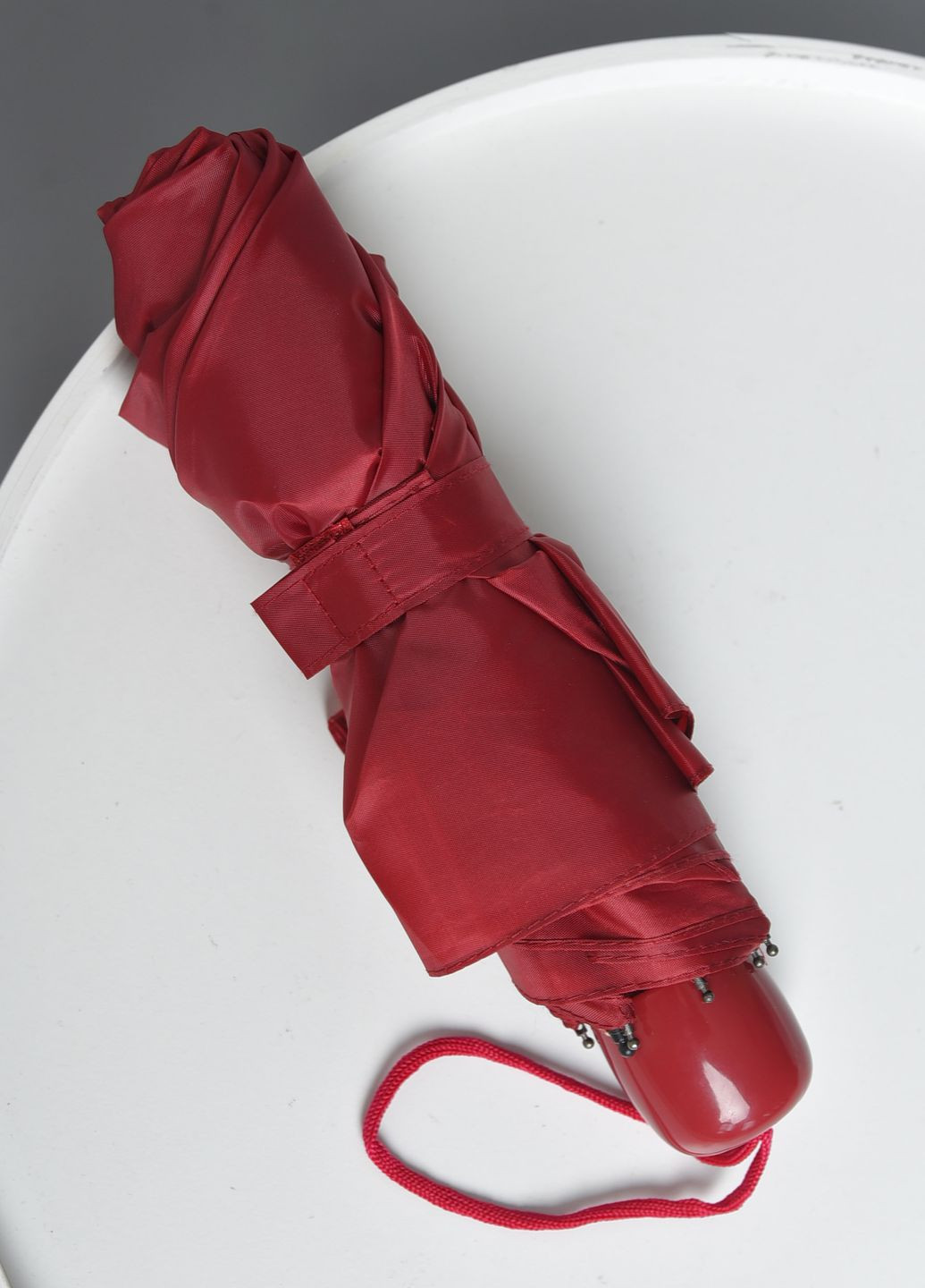 Зонт механический бордового цвета Let's Shop (269088946)