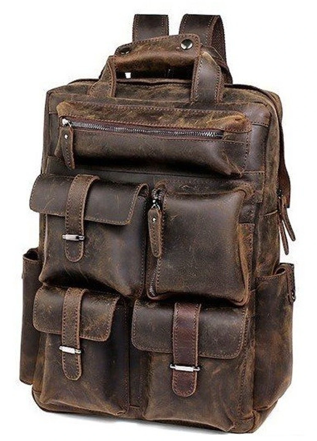 Шкіряний дорожній рюкзак 14709 Vintage (269994109)