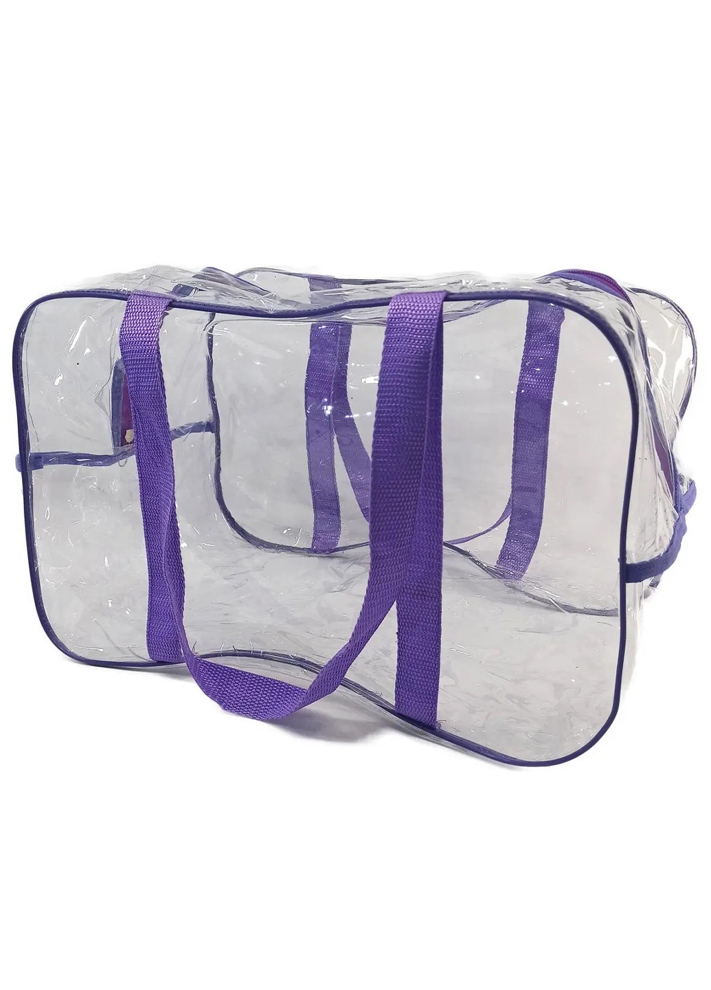 Набор из 3 прозрачных сумок в роддом Delight черный EcoNova (269901060)