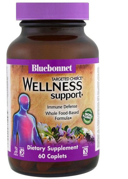 Wellness Support 60 Caplets BLB2002 Bluebonnet Nutrition (256720861)