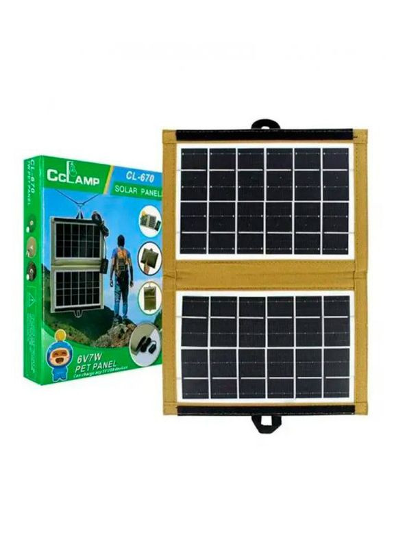 Сонячна панель CcLamp CL-670 Let's Shop (267723373)