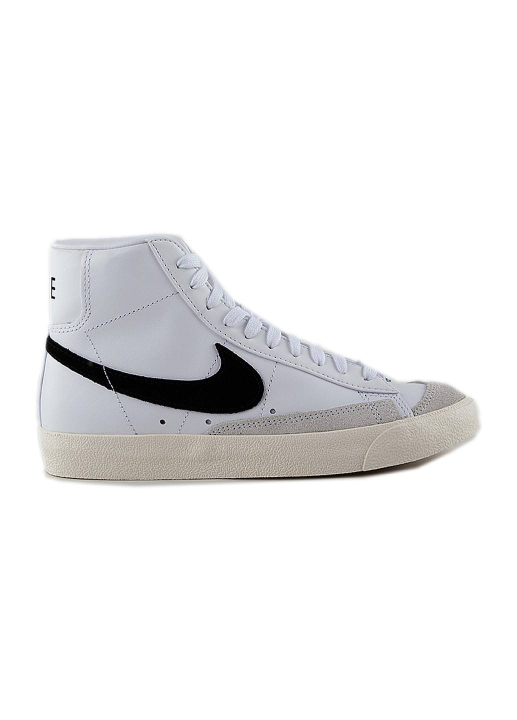 Белые демисезонные кроссовки blazer mid '77 Nike