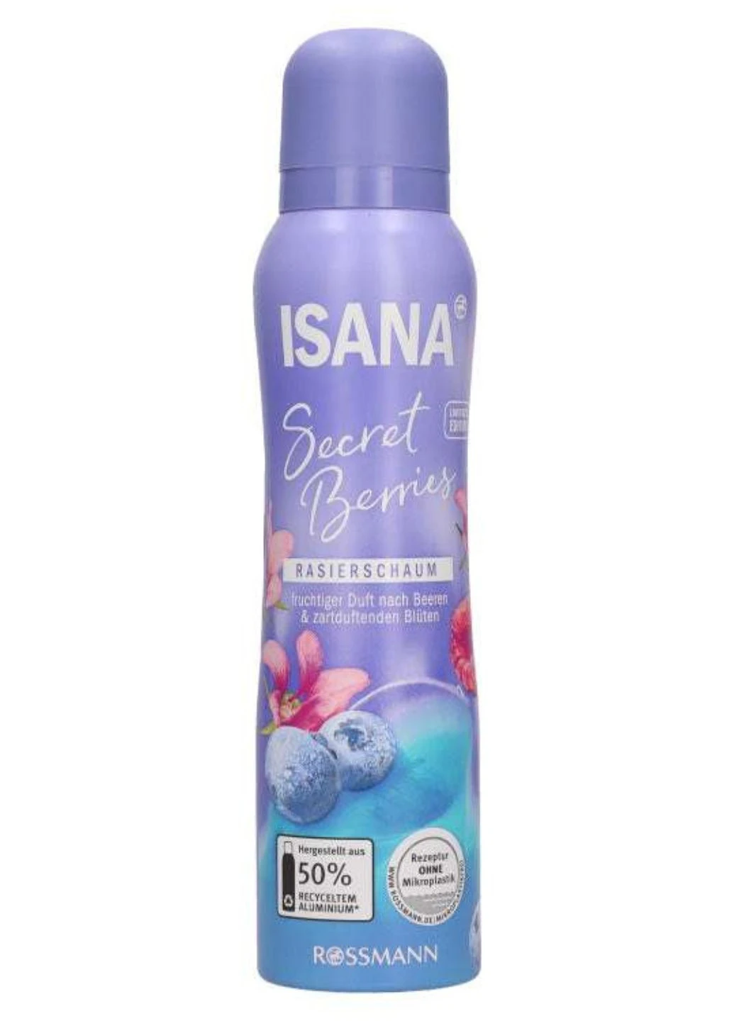 Піна для гоління Secret Berries 150мл Isana (260650956)