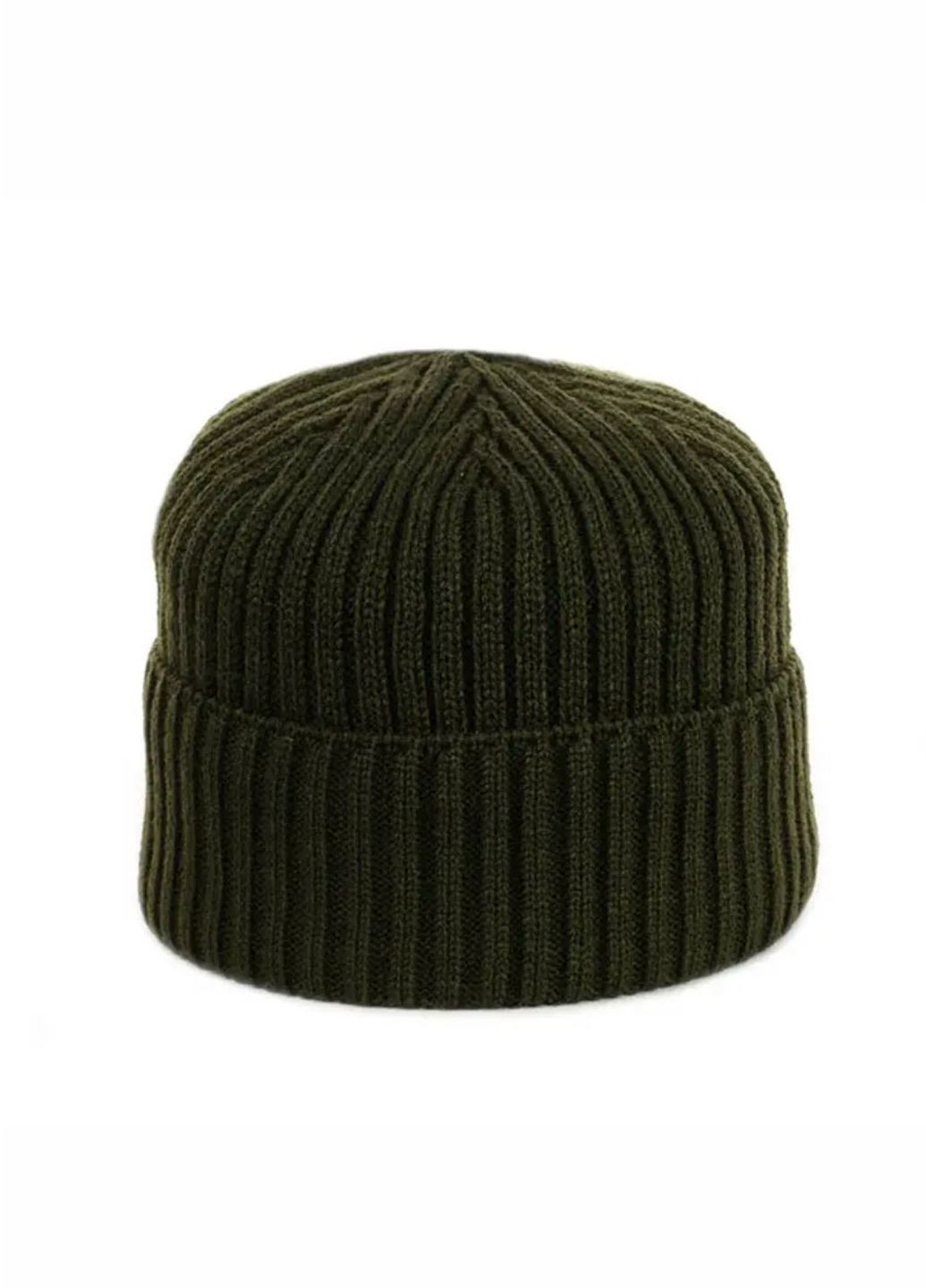 Мужская зимняя шапка на флисе No Brand чоловіча шапка на флісі (271700617)