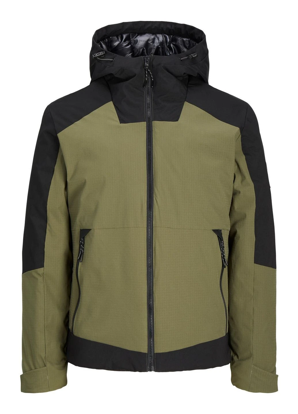 Чорна куртка демісезон,чорний-болотний,jack&jones Jack & Jones