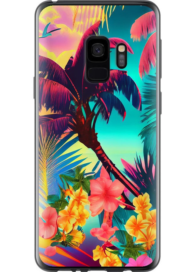 2D пластиковый чехол 'Тропики v2' для Endorphone Samsung Galaxy S9 (258171728)