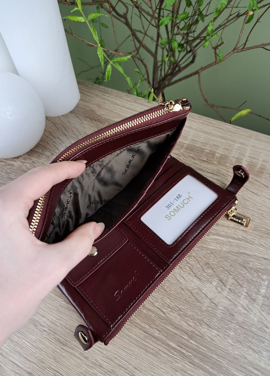 Кошелёк мягкий книжкой на кнопках SoMuch (259888151)