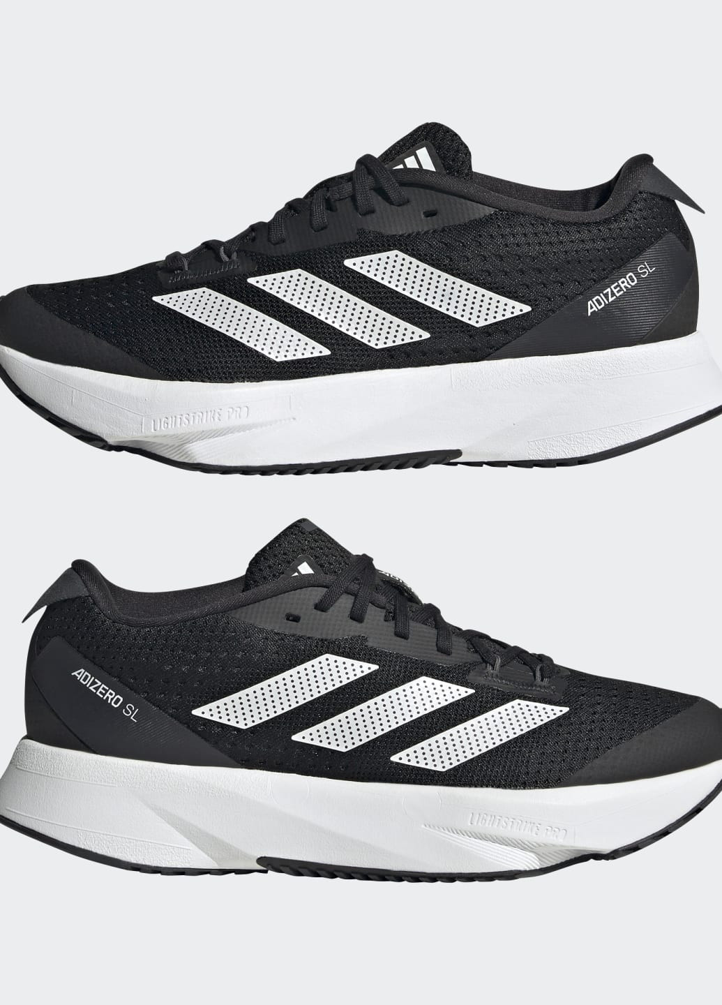 Черные всесезонные кроссовки adizero sl adidas