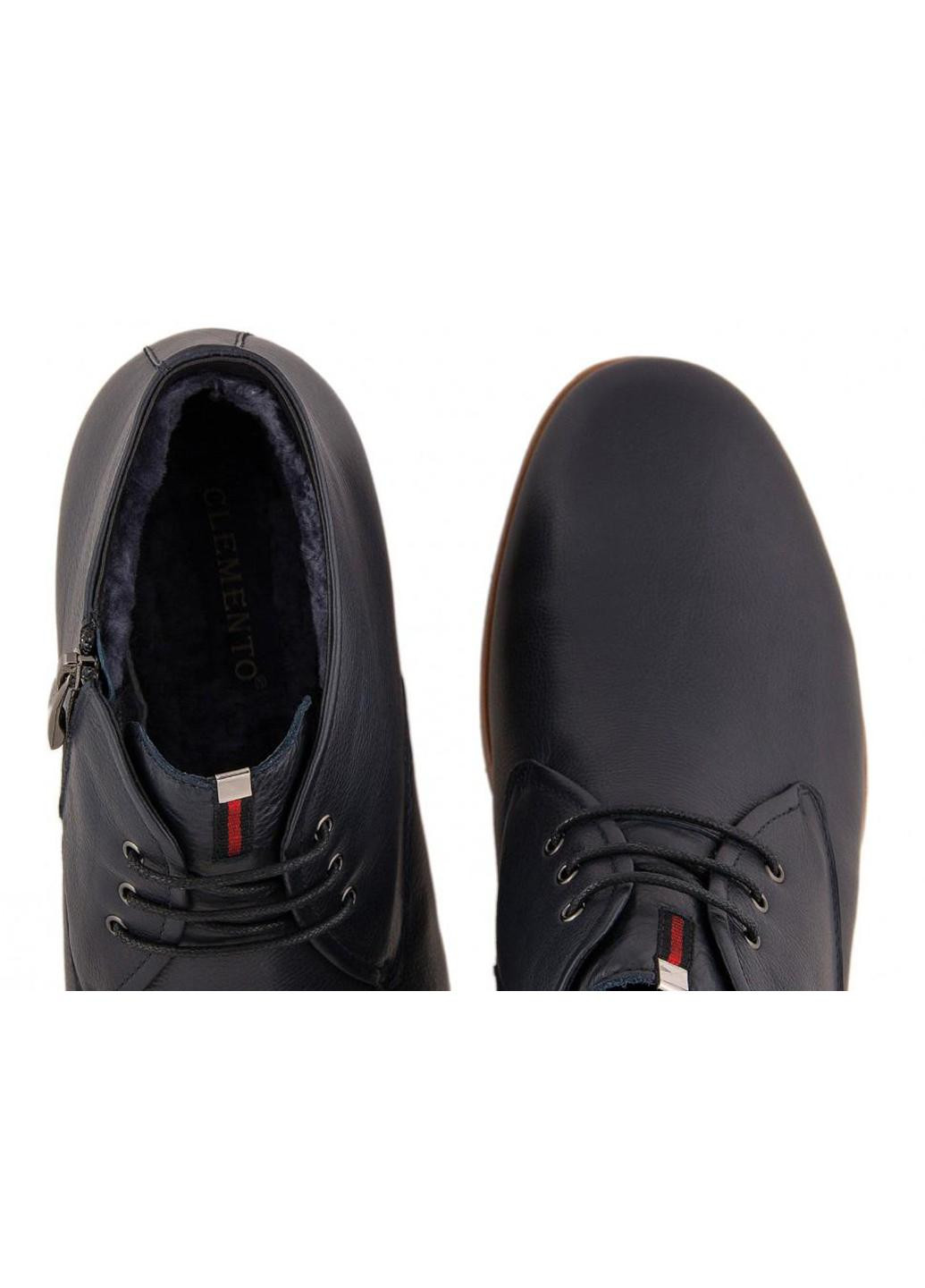 Темно-синие ботинки Clemento