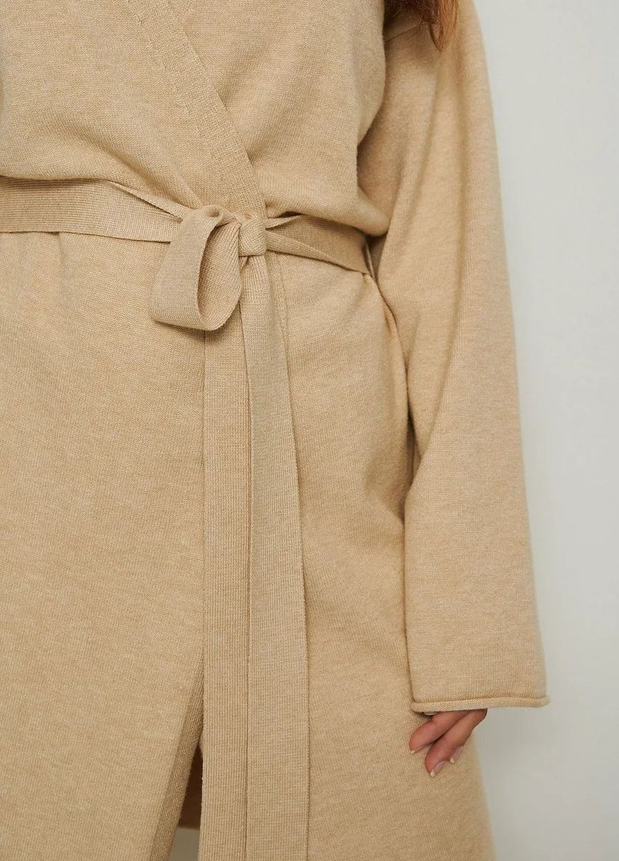 Светло-бежевый кардиган NA-KD