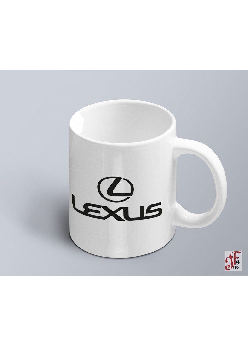 Чашка з принтом авто логотип Lexus Лексус ЗаСвіт (261255690)