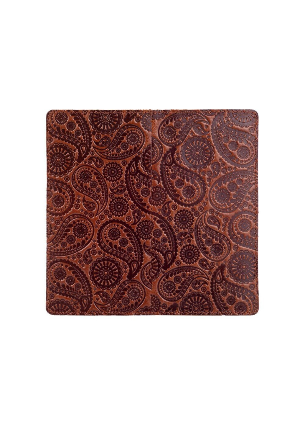 Кожаный бумажник WP-05 Buta Art коньячный Коньячный Hi Art (268738527)