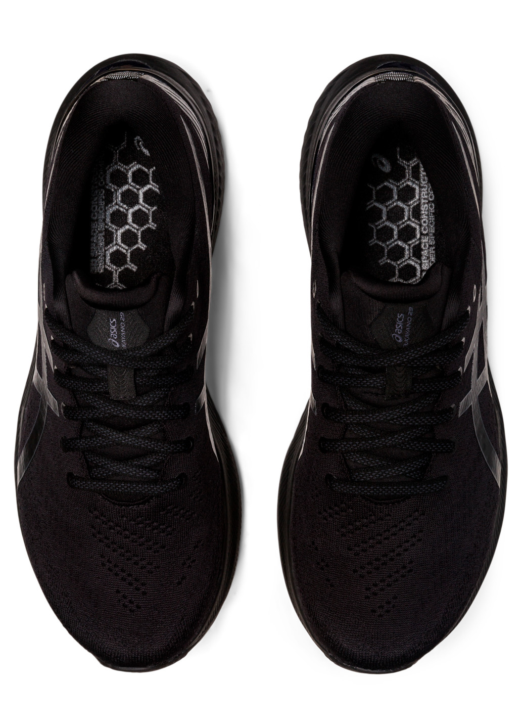 Черные демисезонные мужские кроссовки Asics GEL-Kayano 29