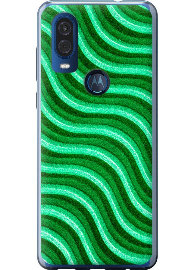 Силиконовый чехол 'Волнистые линии' для Endorphone Motorola One Vision (257791200)