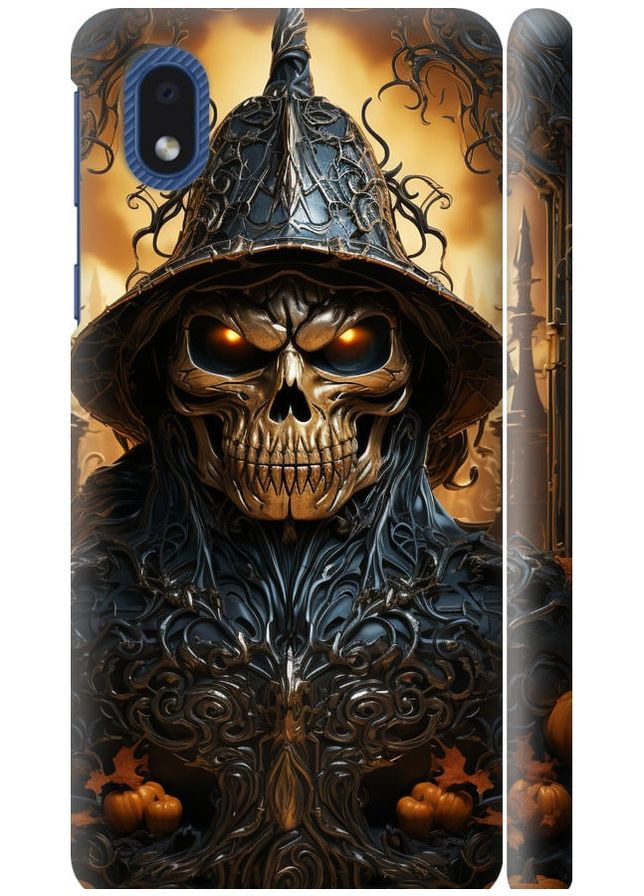 3D пластиковий матовий чохол 'Череп 2' для Endorphone Samsung Galaxy A01 Core A013F (266806636)