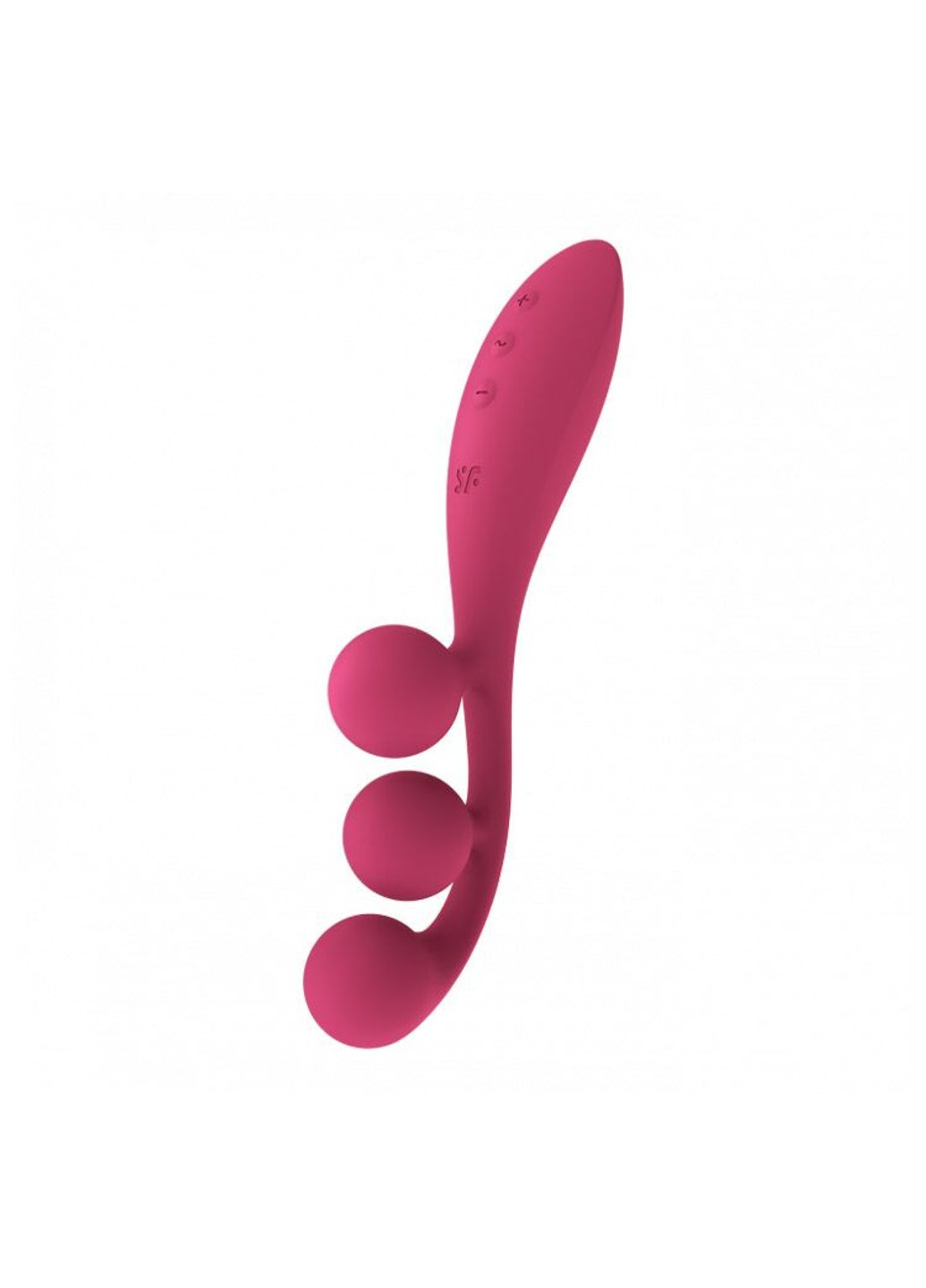 Универсальный вибратор Tri Ball 1, 3 мотора, гнется Satisfyer (274376968)
