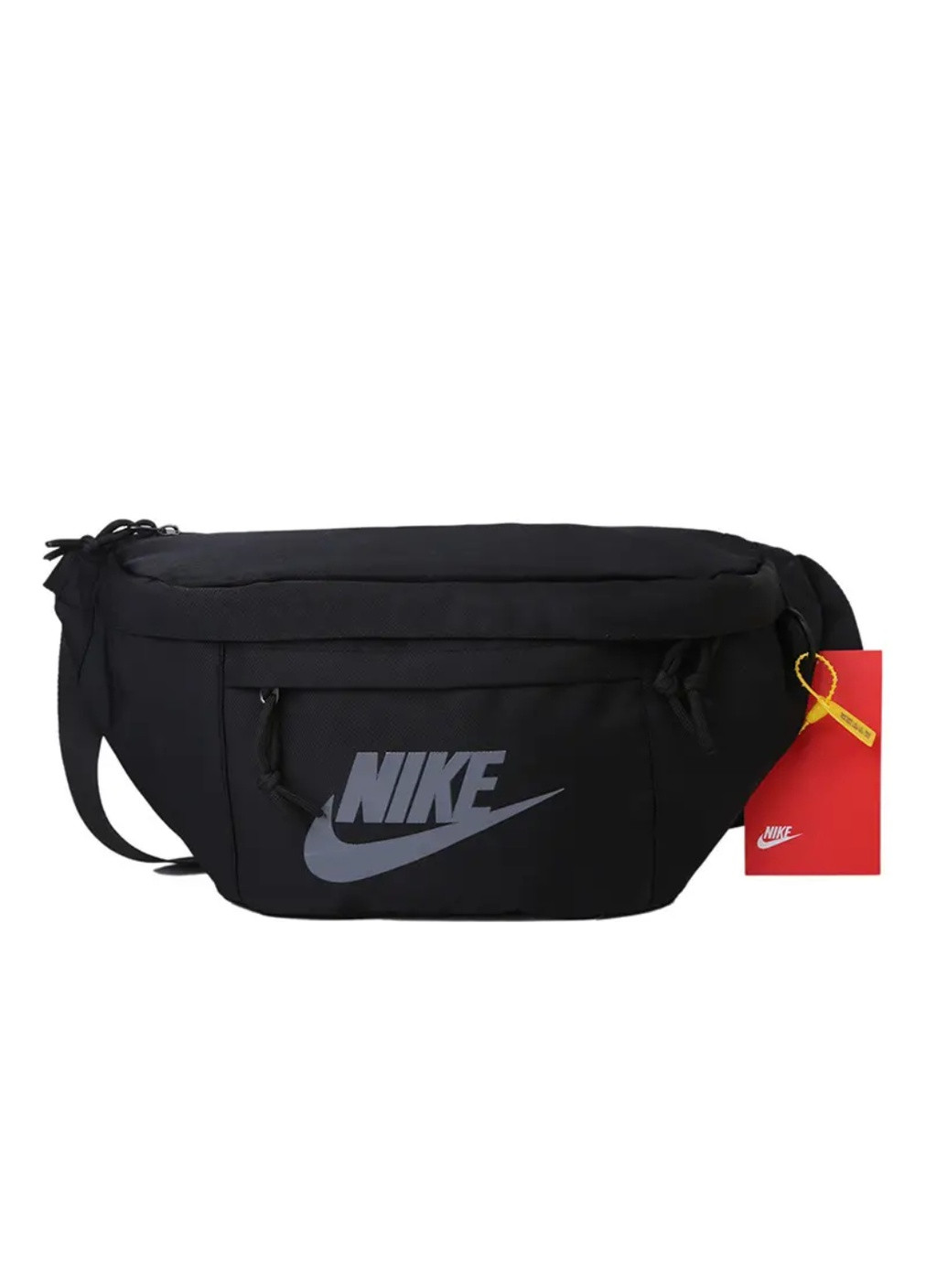 Бананка большая поясная сумка Tech Hip Pack черная Nike (256989684)