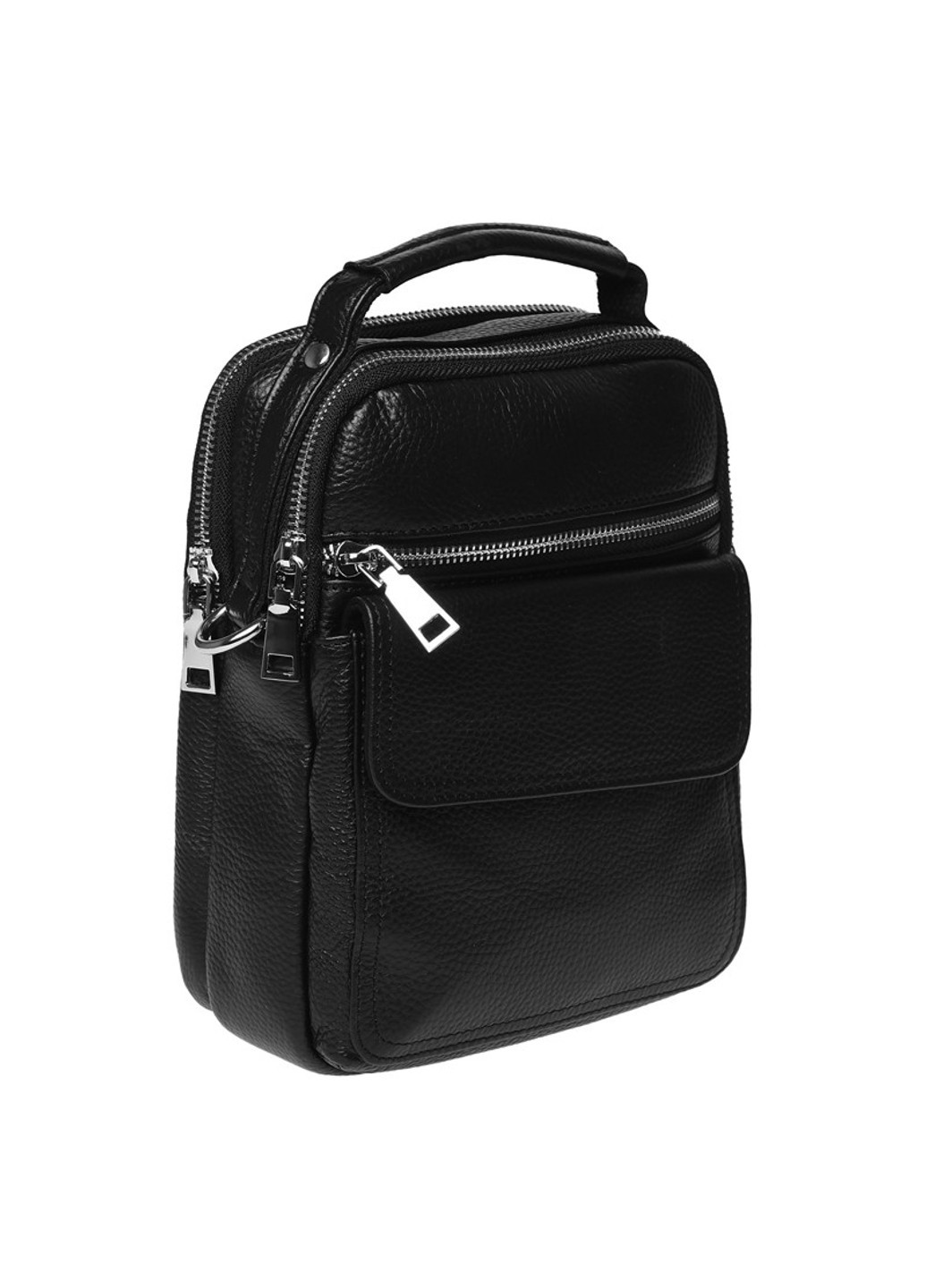 Мужская кожаная сумка K16268-black Ricco Grande (266143586)