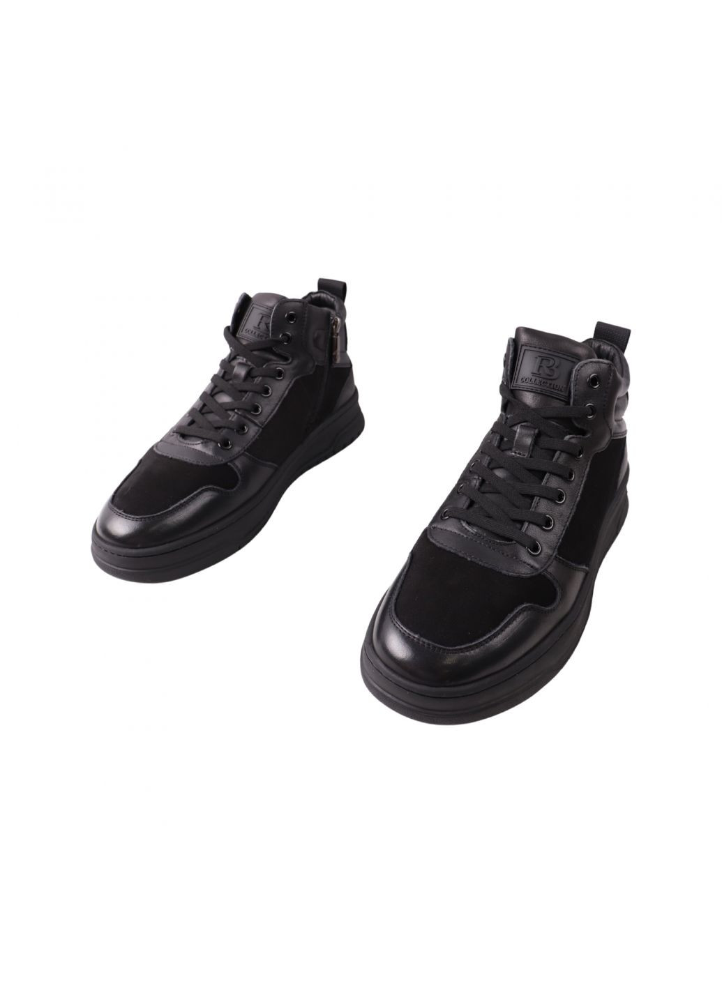 Черевики чоловічі чорні натуральний нубук Berisstini 193-24ZHS (261856667)