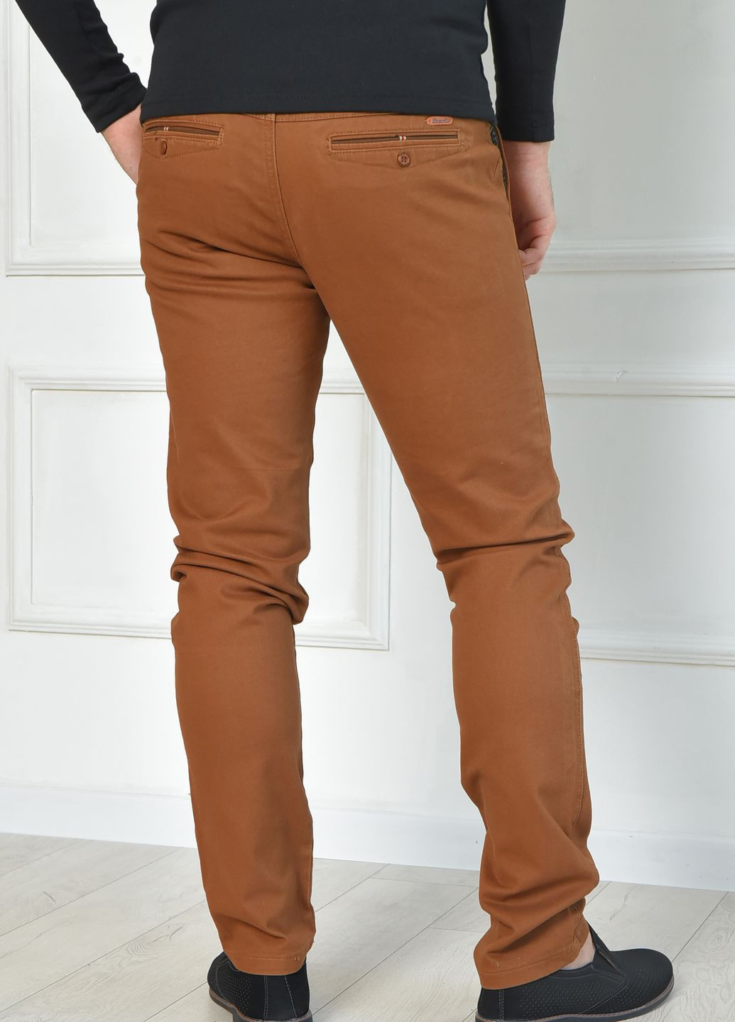 Штани чоловічі коричневого кольору Let's Shop (262442929)