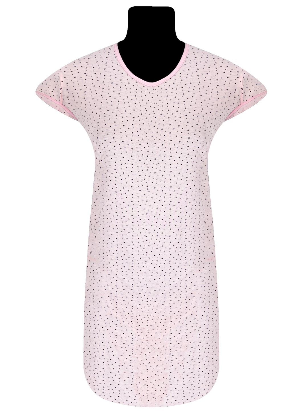 Нічна сорочка жіноча горох Жемчужина стилей 4555 (259214199)