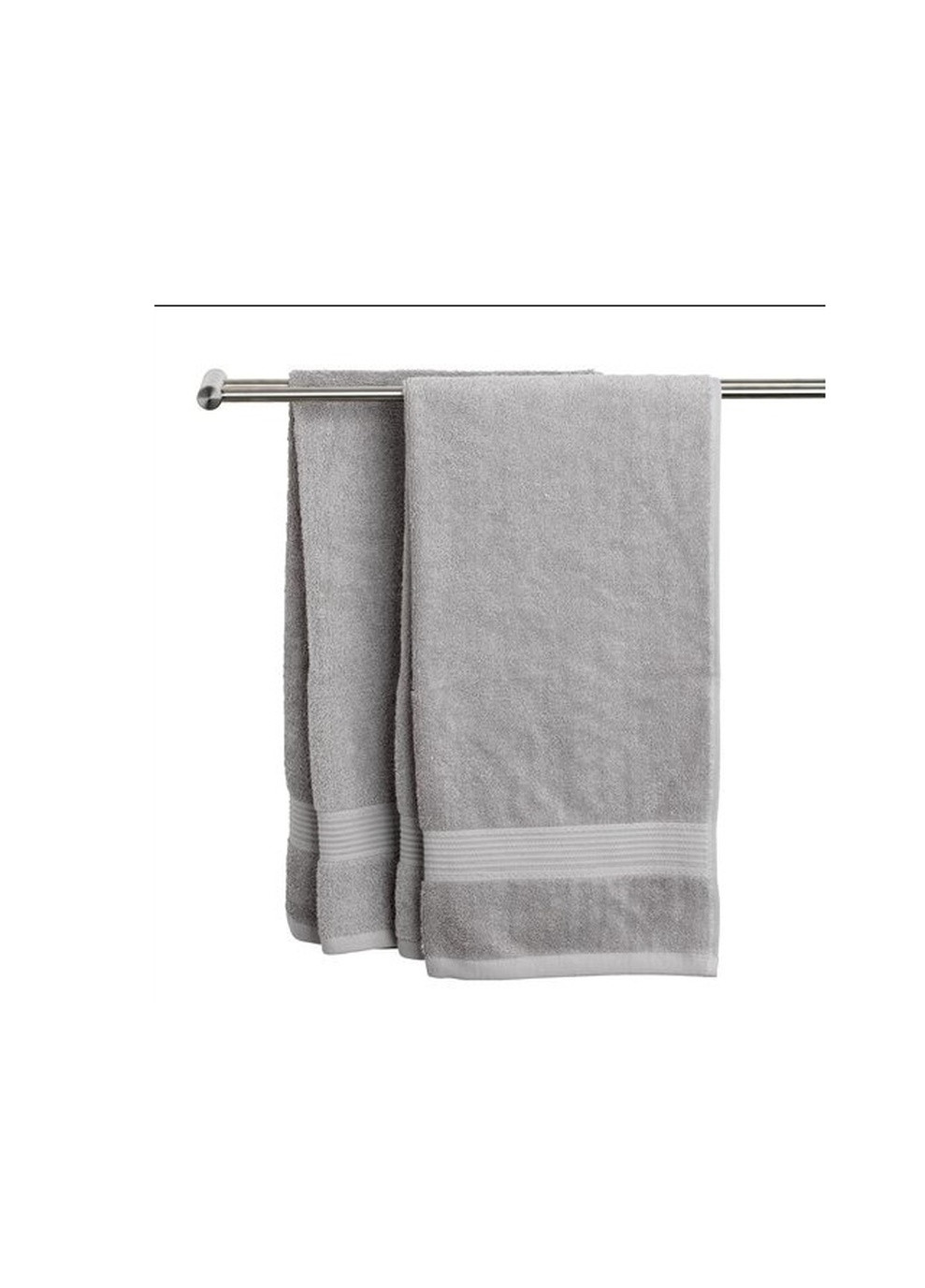 No Brand полотенце хлопок 40x60см св.серый серый производство - Китай