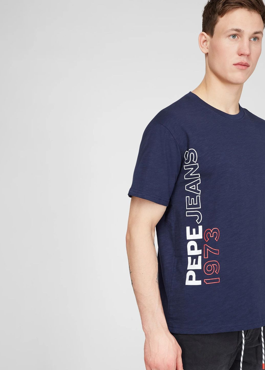 Синяя футболка Pepe Jeans