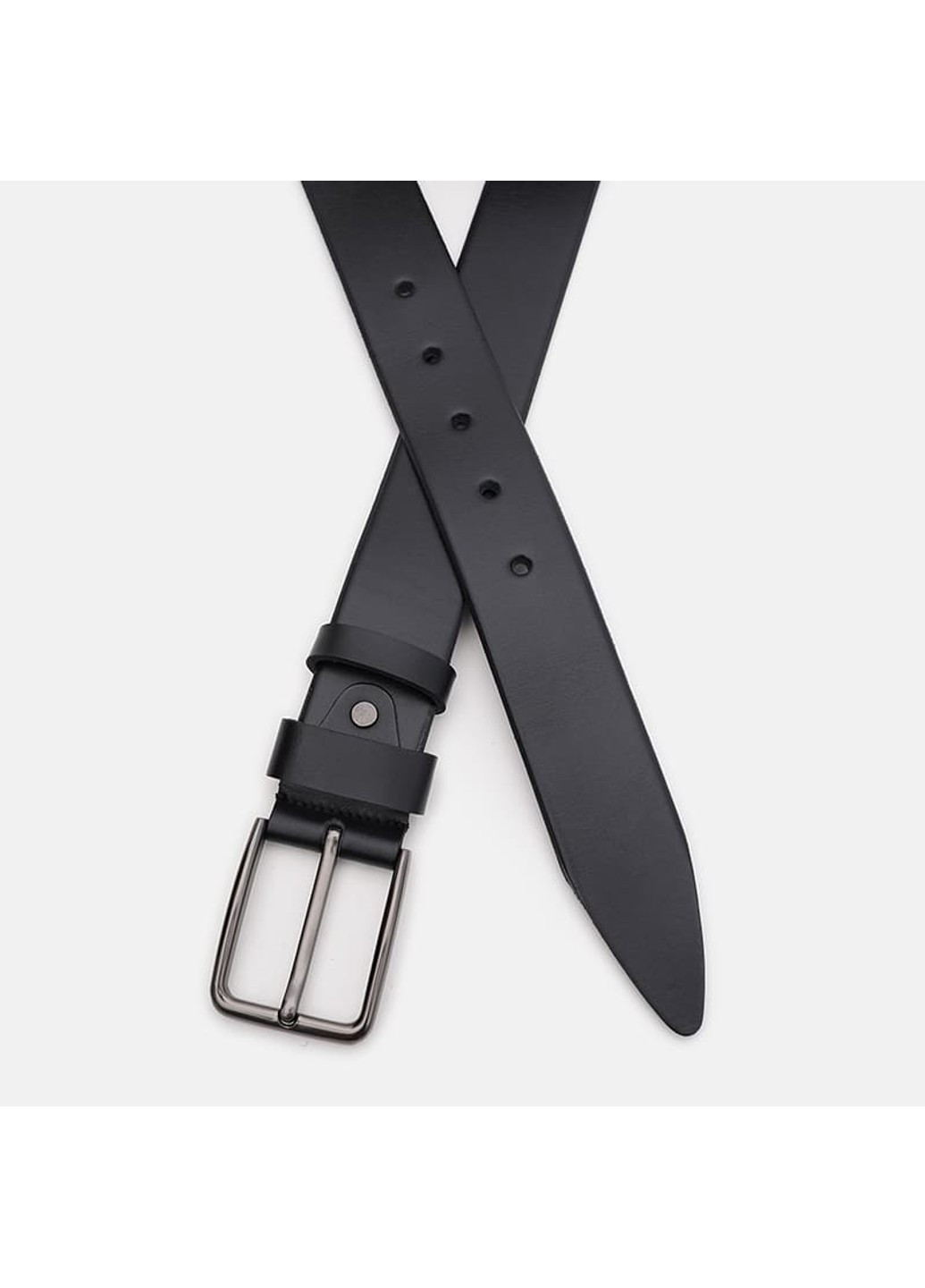 Мужской кожаный ремень 125v1fx62-black Borsa Leather (266143913)