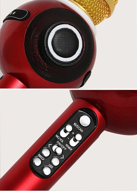 Бездротовий мікрофон караоке Bluetooth WS-878 (lp-88013) XPRO (259752695)