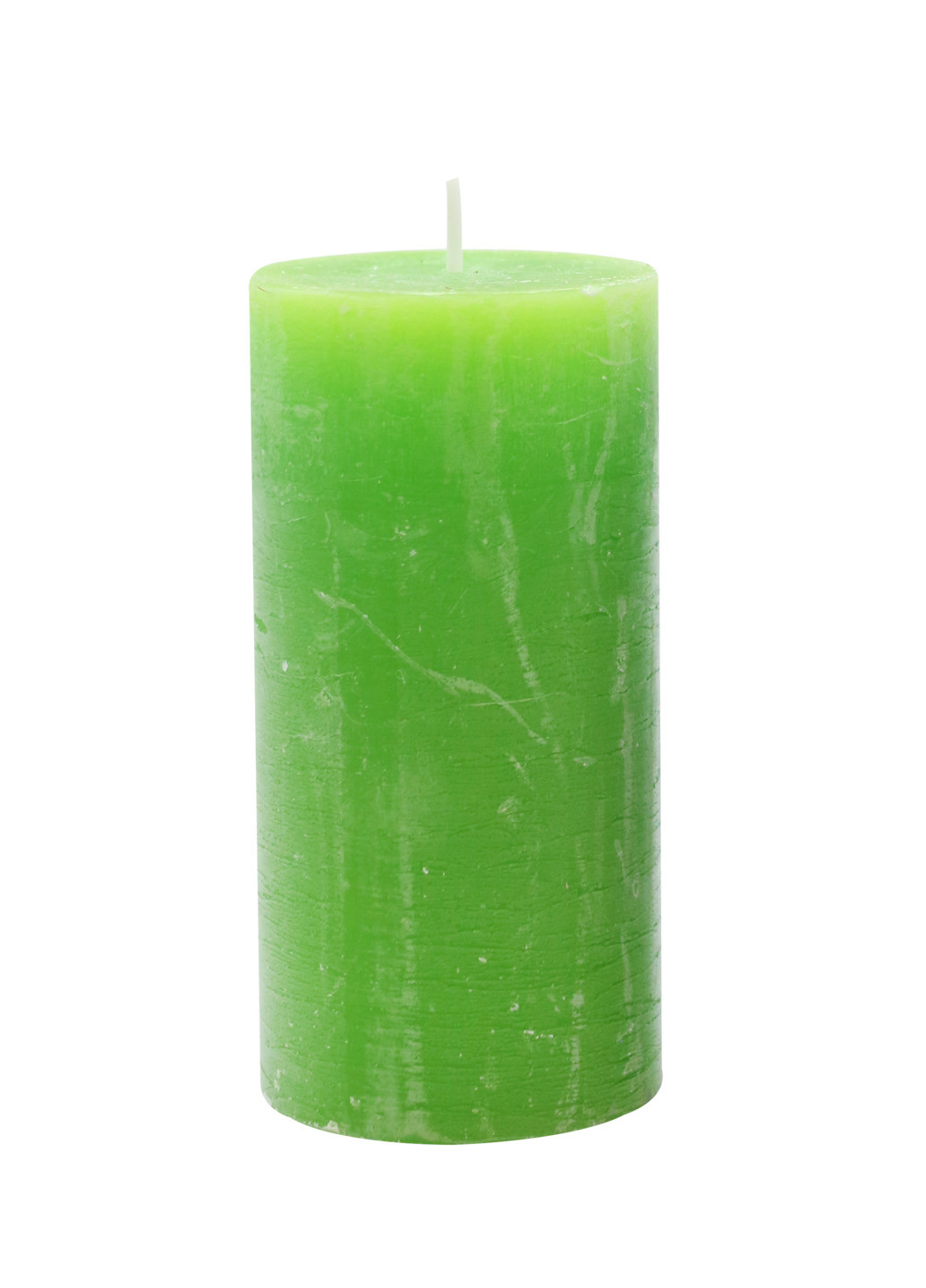 Свічка циліндрична Rustic зелена 120*60 (38 год) Candlesense Decor (257033639)
