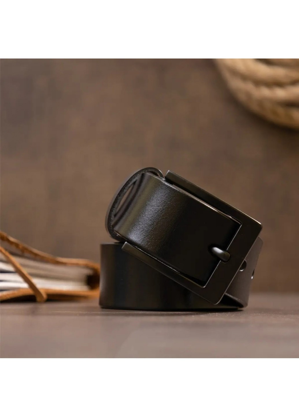 Мужской ремень из натуральной кожи 20382 Vintage (262523972)