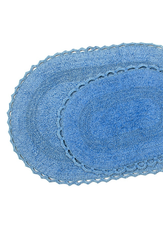 Набір килимків - Vermont lacivert синій 60*90+40*60 Irya (258482894)