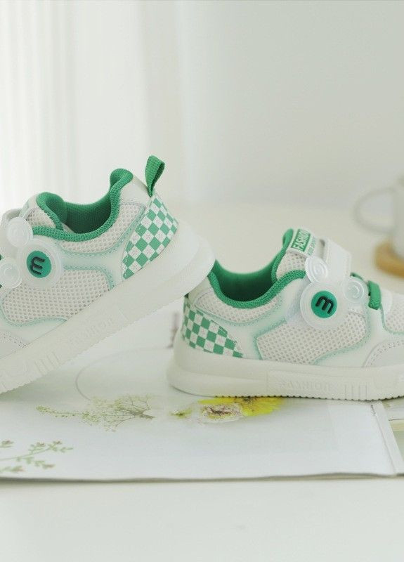 Білі дитячі кросівки арт.7079 No Brand