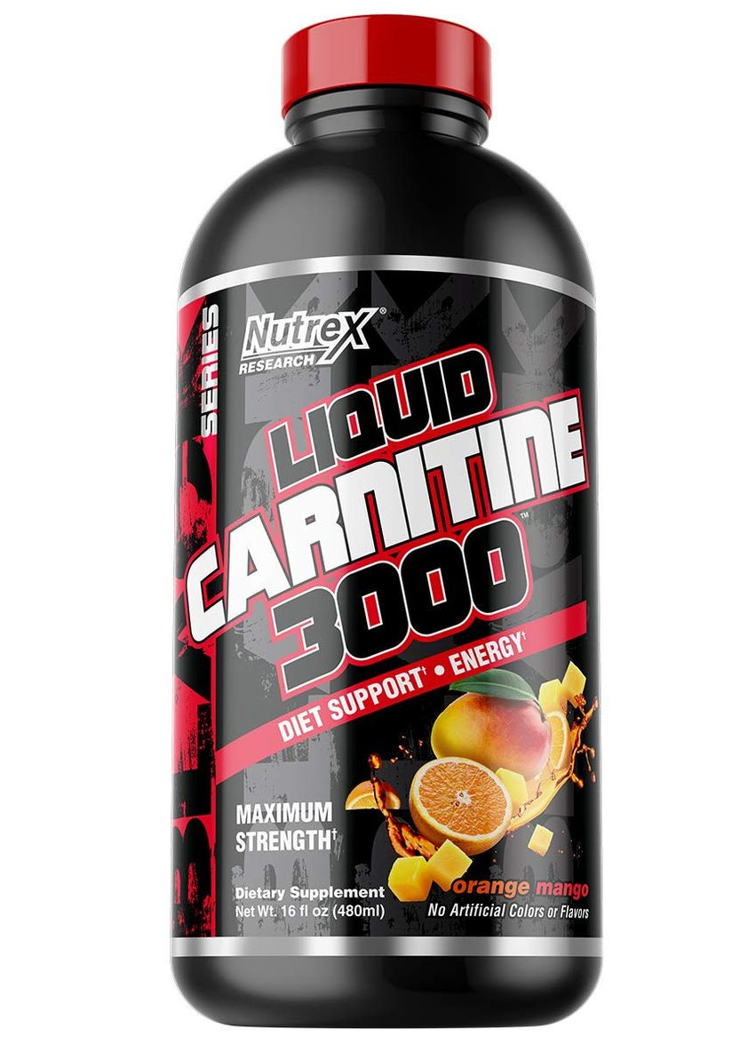 Карнитин Liquid Carnitine 3000 473 ml (Orange Mango) Nutrex (264748473)