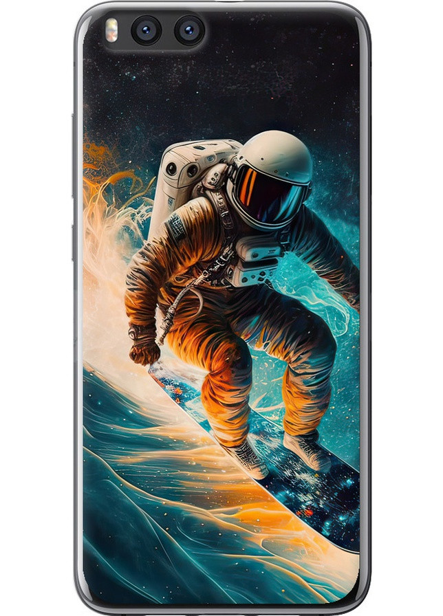 Силиконовый чехол 'Сноубордист' для Endorphone Xiaomi Mi Note 3 (258082814)