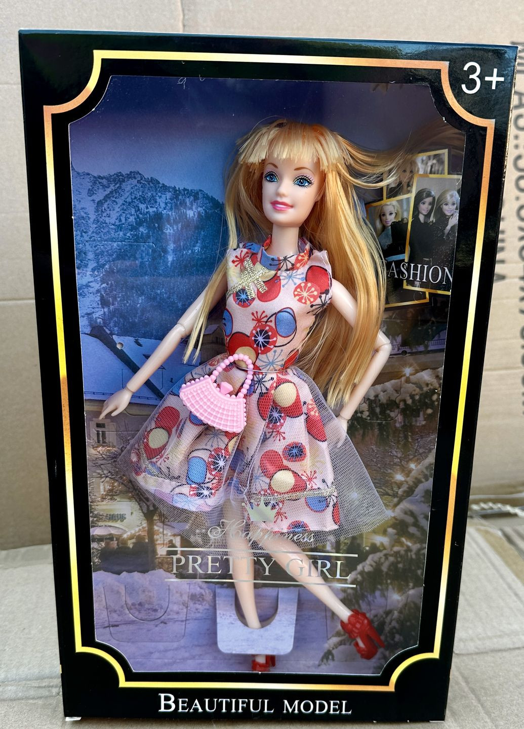 Кукла Модница (ZR-603-603A). На шарнирах, сумочка Metr+ (268998678)
