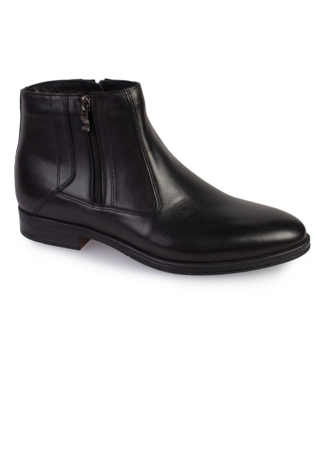 Черные зимние ботинки мужские бренда 9501100_(1) ModaMilano