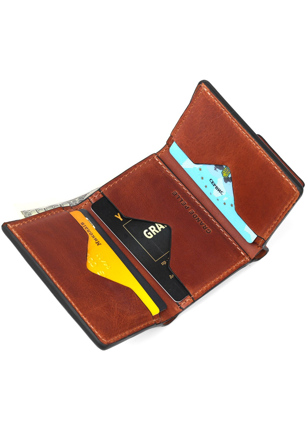 Чоловічий гаманець Grande Pelle (257171031)