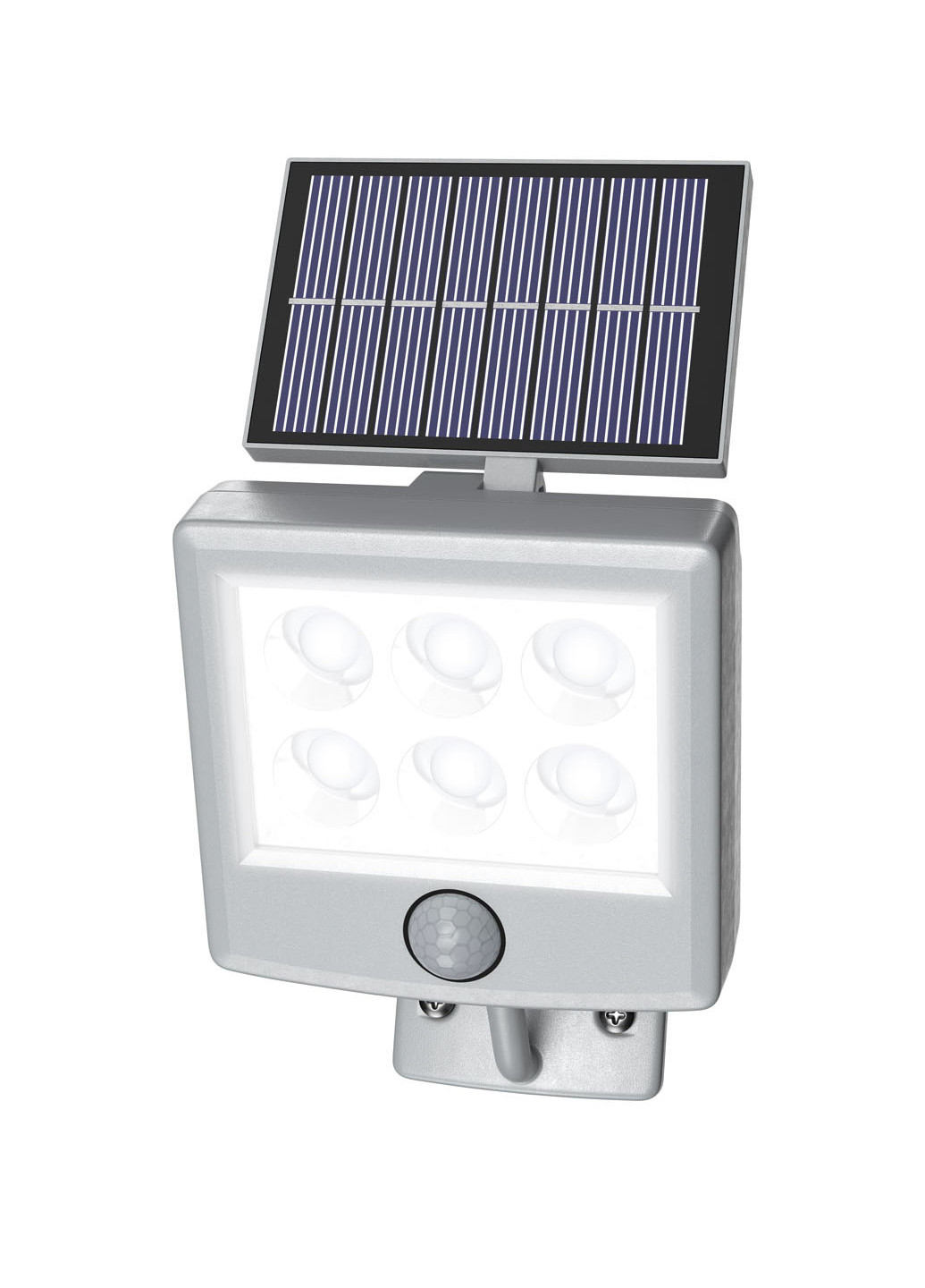 Світлодіодний сонячний прожектор із датчиком руху сірий Livarno home комбінований