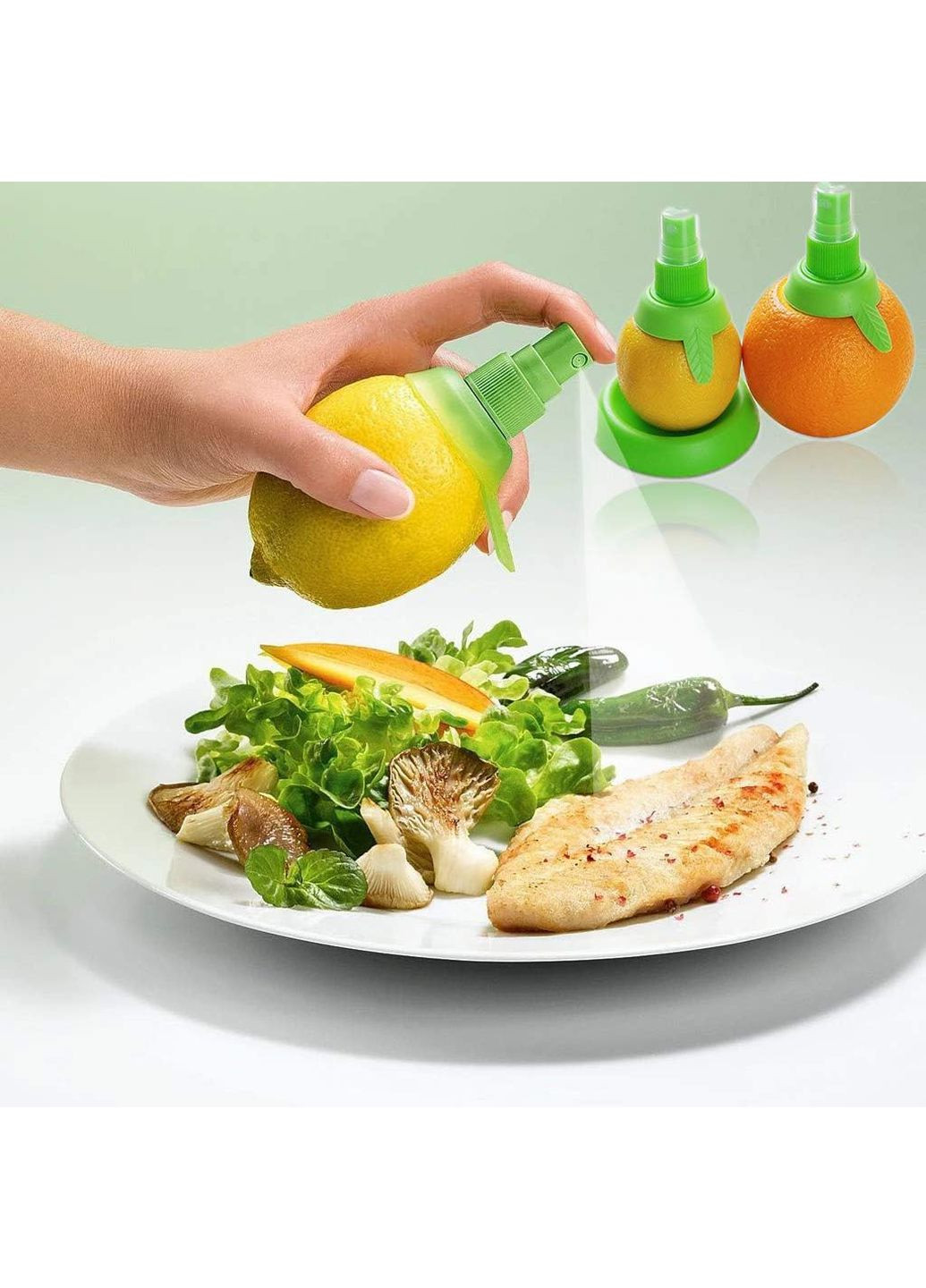 Соковыжималка-спрей дозатор насадка экстрактор лимонного сока распылитель для цитрусовых Kitchen Master (262519771)