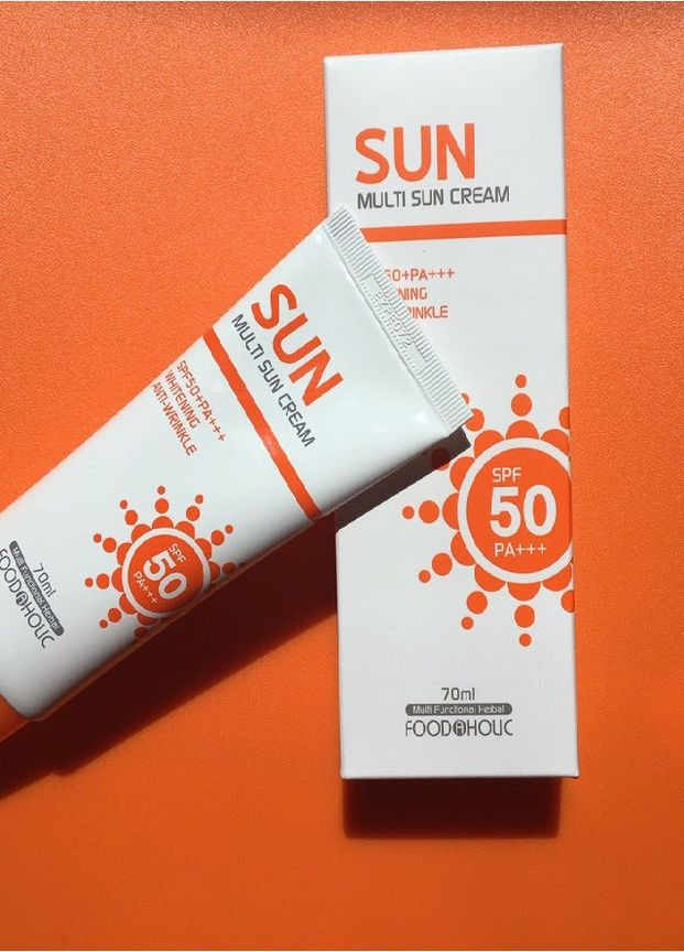 Солнцезащитный крем Multi Sun Cream SPF 50+PA++++ FoodAHolic (261923824)