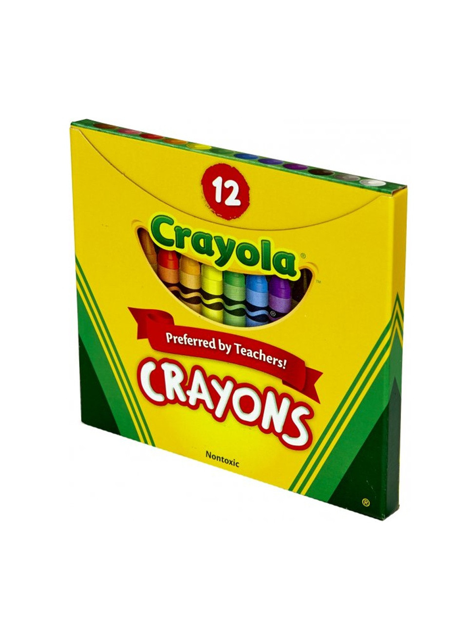 Набор восковых мелков, 12 шт. цвет разноцветный ЦБ-00217558 Crayola (259421797)
