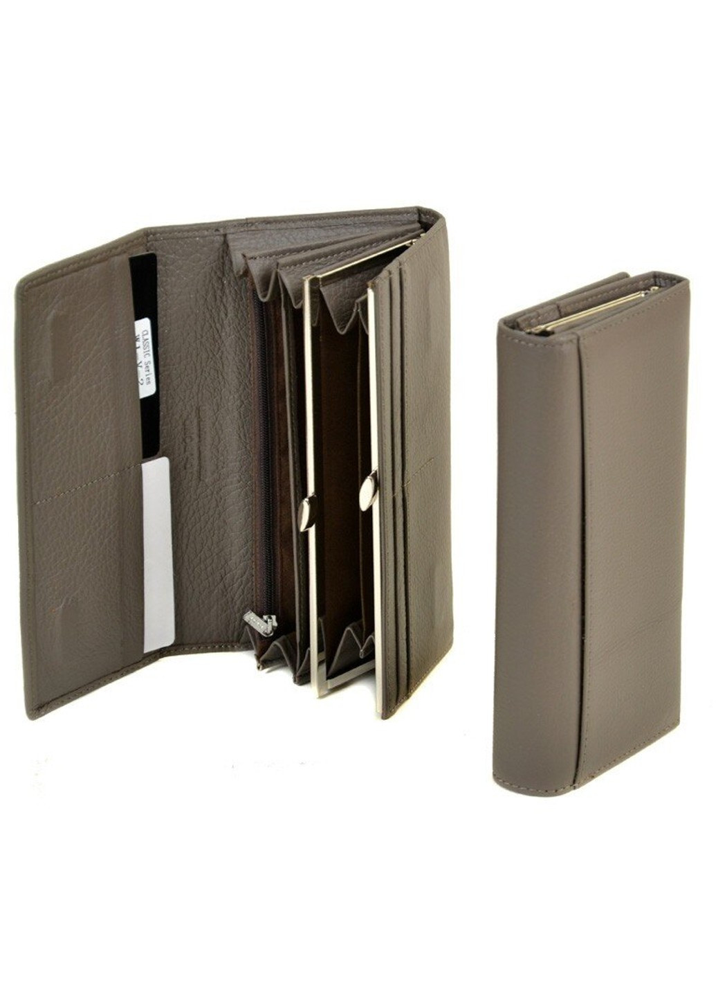 Кожаный кошелек Classik W1-V-2 black Dr. Bond (261551115)