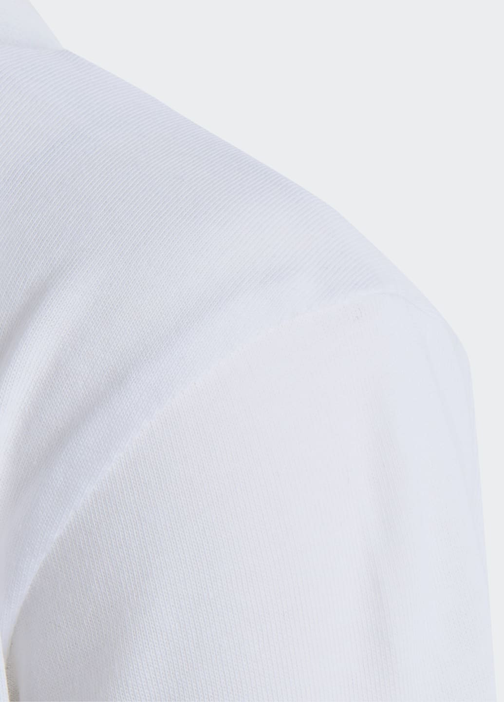 Біла демісезонна футболка essentials logo adidas